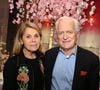 Exclusif - Philippe Labro et sa femme Françoise Coulon - Soirée Baccarat "Wedding in Colour" à Paris le 22 janvier 2016. © Denis Guignebourg/Bestimage