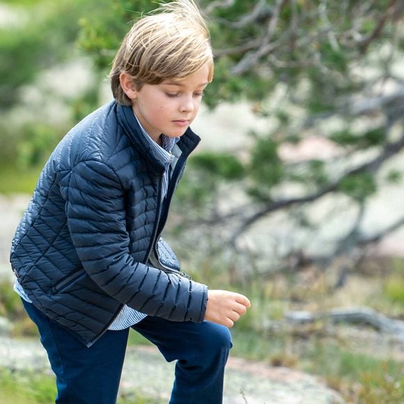 La princesse Madeleine de Suède est en visite dans la province de Ångermanland avec son mari Christopher (Chris) O'Neill et leur fils le prince Nicolas le 21 juin 2022. © Dana Press / Bestimage