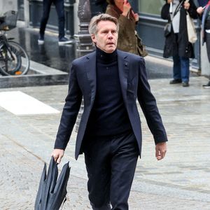 Le prince Emmanuel Philibert de Savoie - Obsèques de l'ancien ministre de la Culture Frédéric Mitterrand en l'Église Saint-Thomas d'Aquin à Paris. Le 26 mars 2024
© Moreau-Jacovides / Bestimage