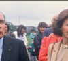 Celle à Latche, dans les Landes.

Archives - Le Président de la République François Mitterrand et son épouse Danielle en 1988
