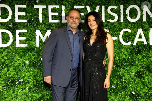 Jean Reno et sa femme Zofia au 61eme Festival de Télévision de Monte Carlo au Grimaldi Forum, le 18 juin 2022. © Bruno Bebert / Bestimage