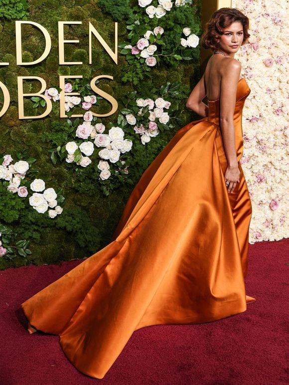 Zendaya lors de la 82e cérémonie annuelle des Golden Globe Awards à Beverly Hills, Los Angeles, Californie, États-Unis.