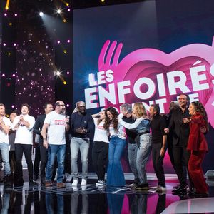 Cette célèbre icône de la musique refuse catégoriquement de participer aux Enfoirés.

Exclusif - Mimie Mathy, Jenifer Bartoli, Liane Foly, Claudio Capéo, Zazie, Philippe Lacheau, Gérard Jugnot, Patrick Bruel, Arthur (Jacques Essebag), Kad Merad, Omar Sy, Laure Pester (Lorie), Amel Bent, Franck Dubosc, Vitaa, Élie Semoun, Issa Doumbia, Nikos Aliagas, Camille Lellouche - Enregistrement de l'émission "Les enfoirés jouent le jeu".
Cyril Moreau / Bestimage