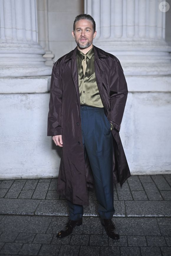 Charli Hunnam - Photocall du Défilé de mode Saint Laurent Collection Homme Printemps-Été 2026 dans le cadre de la Fashion Week de Paris, France, le 27 janvier 2026.
 
© Olivier Borde / Bestimage
