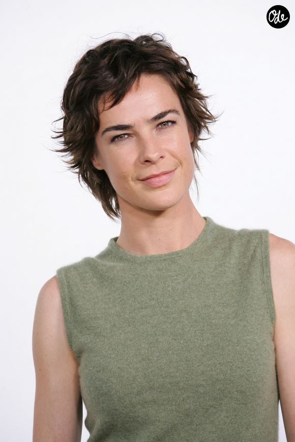 Archives - Bénédicte Delmas - Personnalités en studio lors de la conférence de presse de rentrée TF1 à Paris, le 30 août 2004. © Frédéric Pieau/Bestimage