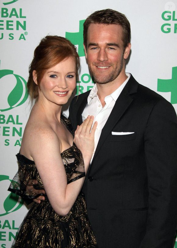 James Van Der Beek  (8 mars 1977 - 11 février 2026) PHOTO DE DOSSIER PRISE LE : 24 février 2011, Los Angeles, Californie, États-Unis : l'acteur JAMES VAN DER BEEK et KIMBERLY BROOK arrivent à la 8e soirée annuelle pré-Oscars de Global Green USA. (Crédit photo : © Globe Photos/ZUMA Wire)