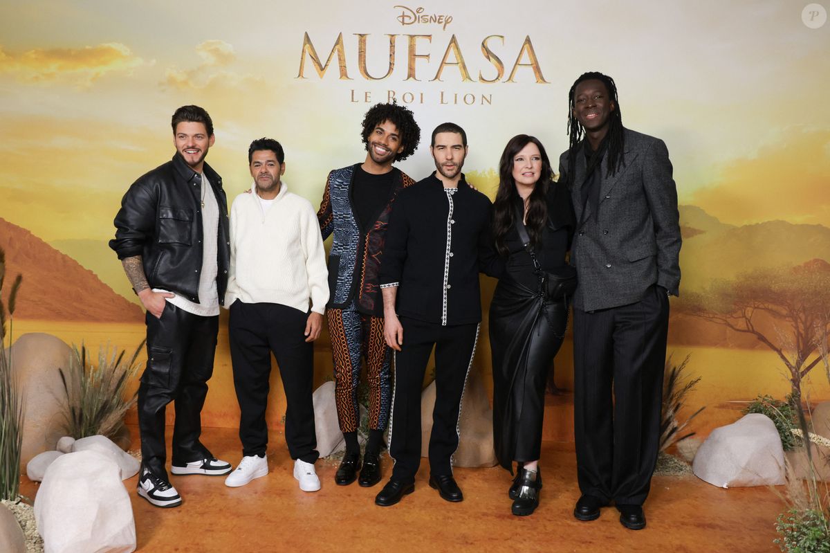 Photo : Les principales voix françaises de "Mufasa, Le Roi lion" ont
