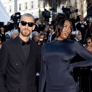 Vladimir Boudnikoff et sa compagne Aya Nakamura - Montée des marches du film « Armageddon Time » lors du 75ème Festival International du Film de Cannes. Le 19 mai 2022
© Cyril Moreau / Bestimage