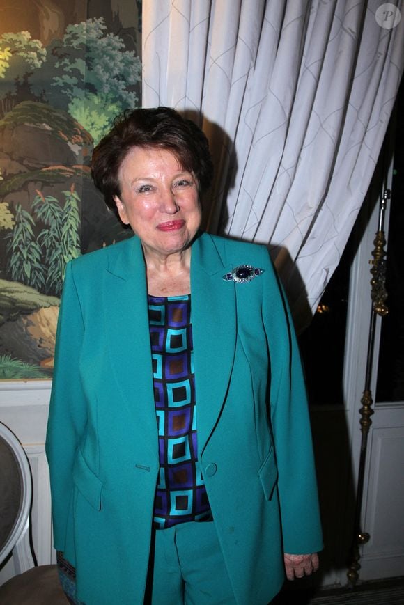 Exclusif - Roselyne Bachelot-Narquin - Remise du Prix Georges Bizet du Livre d’Opéra et de Danse 2025 à l'hôtel de Pomereu le 5 mars 2025.
© Philippe Baldini / Bestimage