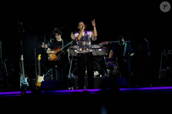 Youssef Swatt's - Soirée du "Grand Concert de la fête de la musique" au Jardin des Tuileries, autour de la vasque olympique, présentée par D. Bürki et M. Bouhafsi et retransmis en direct sur France 2 à Paris le 21 juin 2025. © Marc Ausset-Lacroix - Jack Tribeca - Christophe Clovis / Bestimage