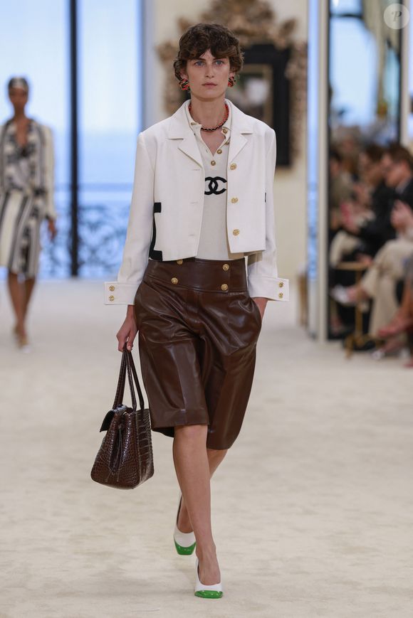 Défilé Chanel "Collection Croisière 2026-2027 (Chanel Cruise)" au Casino municipal de Biarritz, France, le 28 avril 2026. 

© Olivier Borde/Bestimage