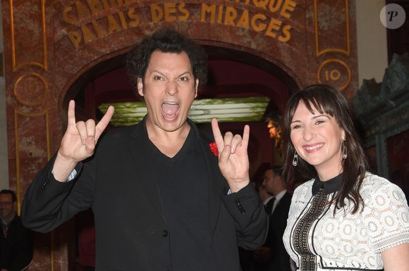 Eric Antoine et Calista inaugurent la statue de cire d'"Eric Antoine" au musée Grévin à Paris le 10 octobre 2018.

© Coadic Guirec/Bestimage
