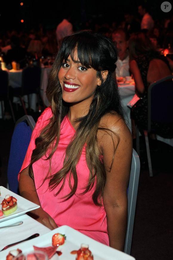 Amel Bent le 2 juin 2012 à Monaco . JUNIOR / BESTIMAGE