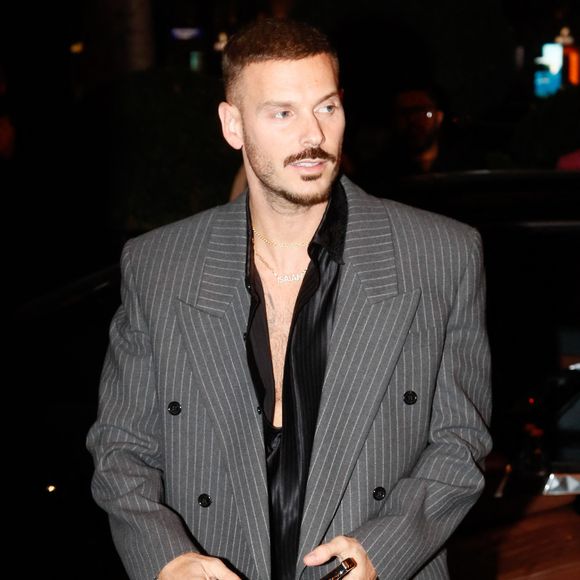 Exclusif - Matt Pokora (M Pokora) - Arrivées de la 12ème édition du Global Gift Gala à l'hôtel Four Seasons George V à Paris, France, le 05 octobre 2024.  © Christophe Clovis / Bestimage
