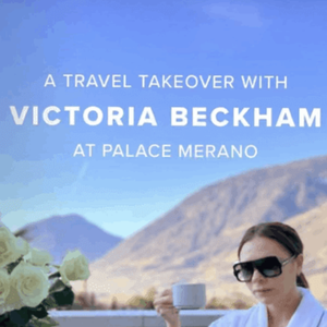 Victoria Beckham au Palace Merano