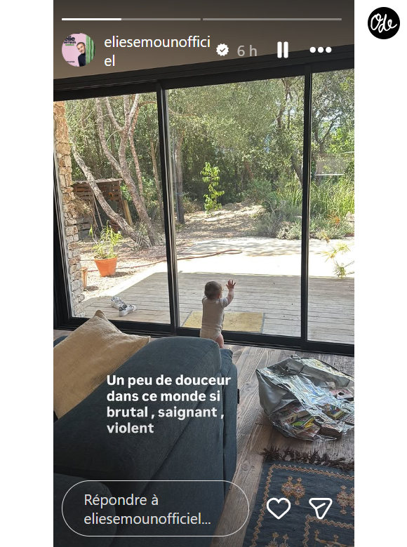 A bientôt 12 mois, le bébé est bien dégourdi et se tient déjà sur ses jambes

Noé, le dernier né d'Elie Semoun