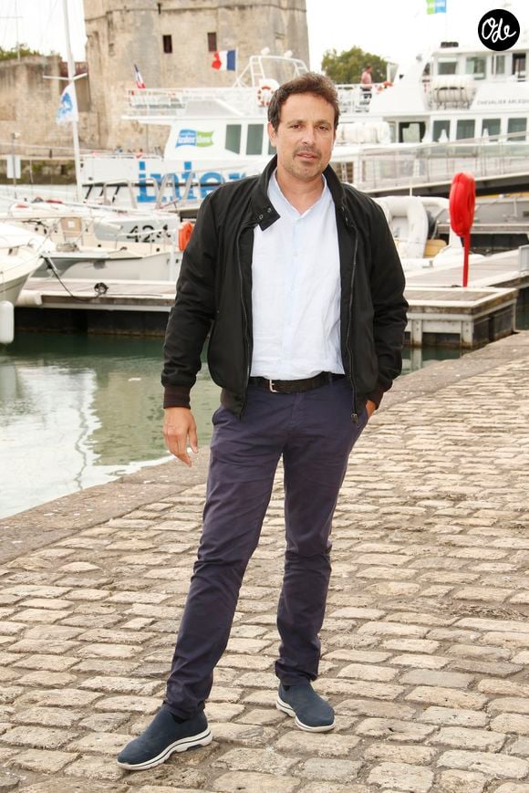 Bruno Salomone - Photocall de la série "Boomerang" lors du Festival de la Fiction de La Rochelle, le 18 septembre 2021.

© Christophe Aubert via Bestimage