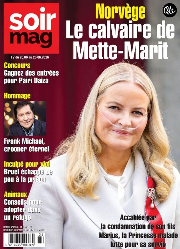 Couverture du journal "Soir Mag" en kiosques mercredi 17 juin 2026
