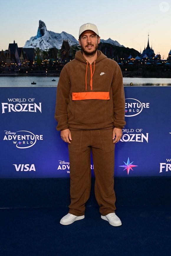Eden Hazard - Inauguration du village de la Reine des Neiges sur le site de Disneyland Paris à Marne-la-Vallée le 28 mars 2026. © Disneyland Paris via Bestimage