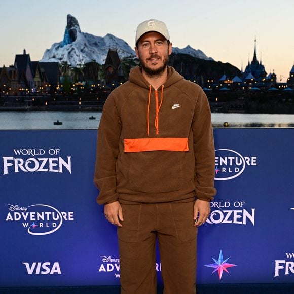 Eden Hazard - Inauguration du village de la Reine des Neiges sur le site de Disneyland Paris à Marne-la-Vallée le 28 mars 2026. © Disneyland Paris via Bestimage