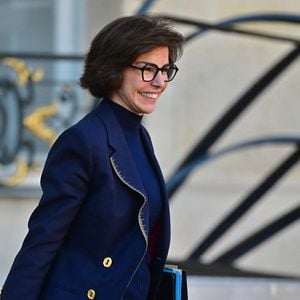 Rachida Dati - Sortie du Conseil des ministres au palais de l'Elysée à Paris le 4 février 2026. © Christian Liewig/Bestimage