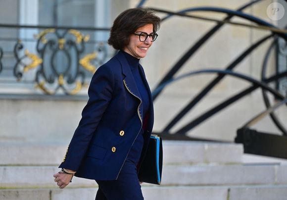 Rachida Dati - Sortie du Conseil des ministres au palais de l'Elysée à Paris le 4 février 2026. © Christian Liewig/Bestimage