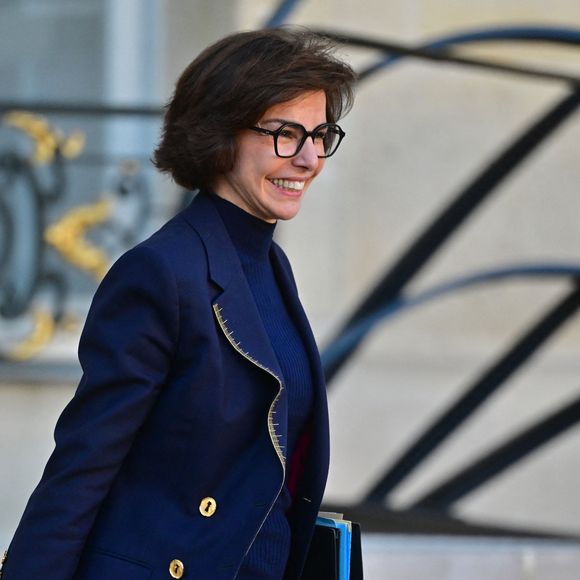 Rachida Dati - Sortie du Conseil des ministres au palais de l'Elysée à Paris le 4 février 2026. © Christian Liewig/Bestimage