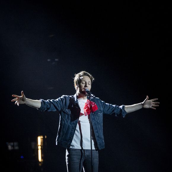 Exclusif - Vianney (Artiste masculin de l’année) sur la scène des 39èmes Victoires de la Musique à la Seine Musicale à Paris. Le 7 février 2024
© Cyril Moreau / Bestimage