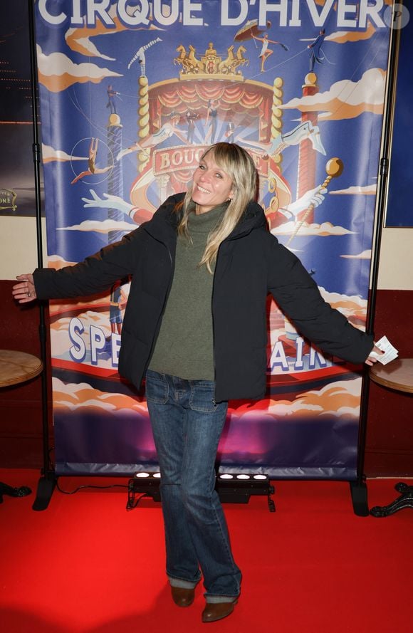 Élodie Ageron au photocall de la générale de "Spectaculaire", le spectacle du cirque d'Hiver Bouglione à Paris, France, le 19 octobre 2024.

© Coadic Guirec/Bestimage