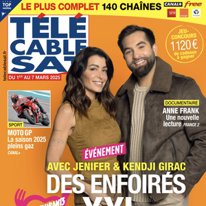 Couverture du magazine "Télécâble Sat" du 24 février 2025.