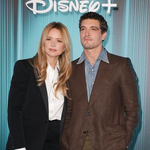 Virginie Efira et son compagnon Niels Schneider - Photocall du showcase 2026 Disney+ à l'Institut de France à Paris. © Coadic Guirec/Bestimage