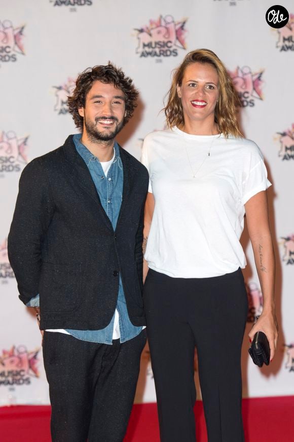 Laure Manaudou et Jérémy Frérot - Arrivées à la 17ème cérémonie des NRJ Music Awards 2015 au Palais des Festivals à Cannes, le 7 novembre 2015. ©AGENCE / BESTIMAGE