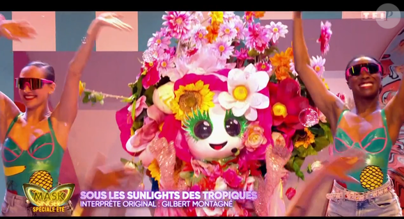 Le Bouquet dans mask Singer 9 - capture d'écran TF1