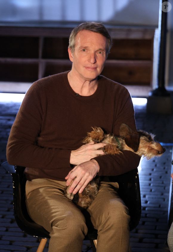 Stéphane Rotenberg, lors de l'enregistrement de l'émission "Animaux Stars", présentée par B.Montiel et diffusée le 5 avril 2025 sur la chaîne Animaux. Paris, le 17 février 2025.
© Denis Guignebourg / Bestimage