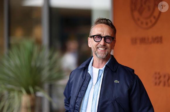 Philippe Caverivière au village lors des Internationaux de France de Tennis de Roland Garros 2025, à Paris, France, le 2 Juin 2025. © Jacovides-Moreau/Bestimage