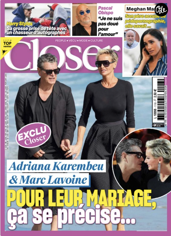 Couverture de Closer, vendredi 30 octobre 2026