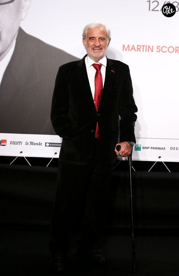 Jean-Paul Belmondo - Soirée d'ouverture de la 7éme édition du Festival Lumière 2015 à la Halle Tony-Garnier à Lyon le 12 octobre 2015.
