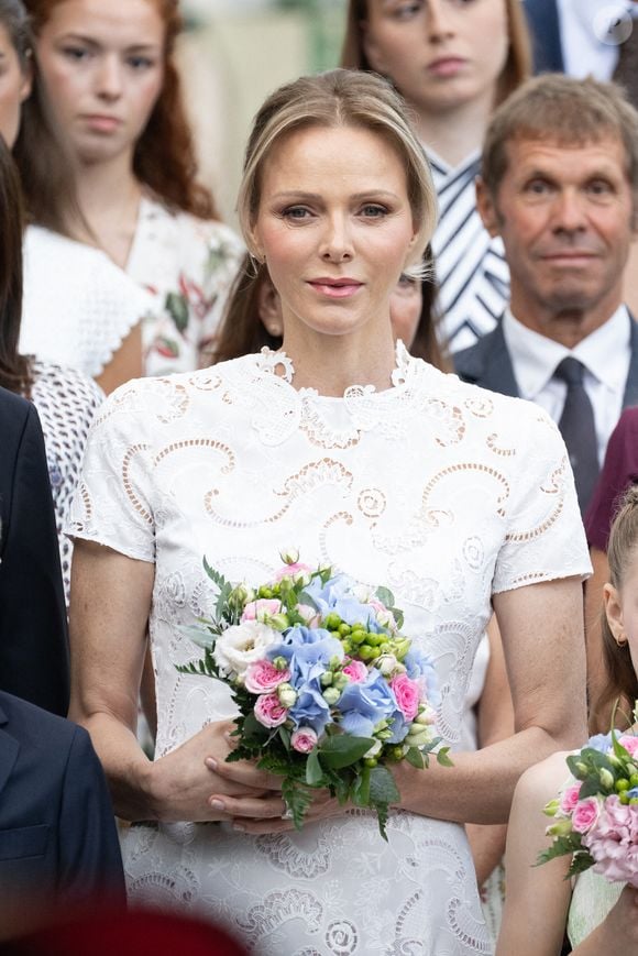La princesse Charlène de Monaco assiste au pique-nique annuel de Monaco, le 6 septembre 2025 à Monte-Carlo, Monaco. Photo by David NIVIERE/ABACAPRESS.COM
