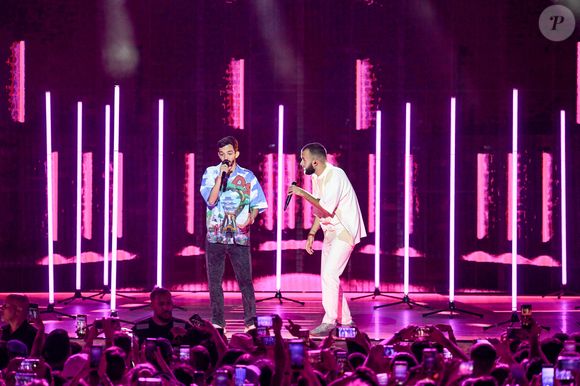 Exclusif - Big Flo & Oli - Enregistrement de l'émission "La Chanson de l'Année 2022" à Toulon, diffusée le 4 juin sur TF1. 
© Bruno Bebert-Jean-René Santini / Bestimage