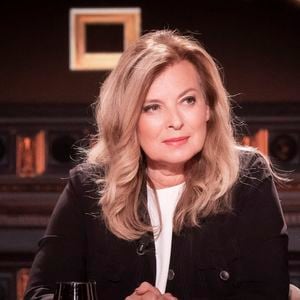 Valérie Trierweiler - Enregistrement de l'émission "On Est En Direct (OEED)", présentée par L.Ruquier et L.Salamé, et diffusée en direct le 30 avril sur France 2
© Jack Tribeca / Bestimage