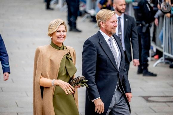 Queen Maxima (La reine Maxima des Pays-Bas), King Willem-Alexander (Le roi Willem-Alexander des Pays-Bas), Arrival at Place Guillaume II as part of the celebrations for the change of throne in Luxembourg, Day 1 in Luxembourg City, Luxembourg, 3 October 2025. ( DANA-No: 02647575 )