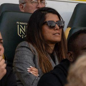 Karine Ferri - Match des Légendes du Variétés Club de France contre le FC Nantes au profit du Secours Populaire au stade de la Beaujoire à Nantes le 3 juin 2025. © Martin Bousseau/Bestimage