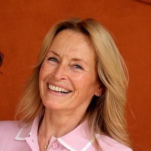 Estelle Lefébure au photocall du village lors des Internationaux de France de Tennis de Roland Garros 2026, à Paris, France, le 29 mai 2026. © Dominique Jacovides/Bestimage