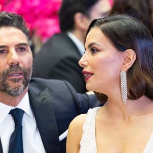 Exclusif - Eva Longoria et son mari José Antonio Bastón - Global Gift Gala Paris à l'hôtel Four Seasons George V à Paris le 8 novembre 2025. © Cyril Moreau/Bestimage