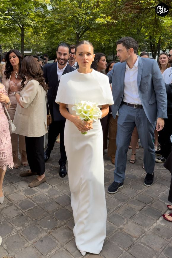 "Nous avons organisé notre mariage en seulement quatre mois, donc il fallait aller vite."

Arrivées au mariage civil de Thylane Blondeau et Benjamin Attal à la mairie du 16ème arrondissement de Paris le 29 juin 2026 Agence / Bestimage