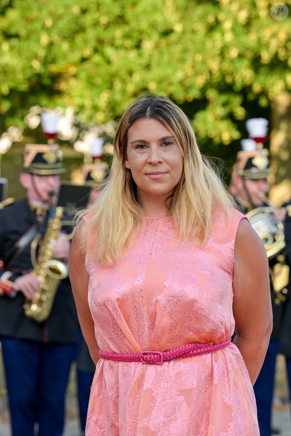 L'ancienne joueuse de tennis française Marion Bartoli arrive au dîner d'État offert par le président français Emmanuel Macron au président des Émirats arabes unis Cheikh Mohamed bin Zayed Al Nahyan (connu sous le nom de MBZ) au Grand Trianon Palace, à Versailles, en France, le 18 juillet 2022. ©Ammar Abd Rabbo/ABACAPRESS.COM