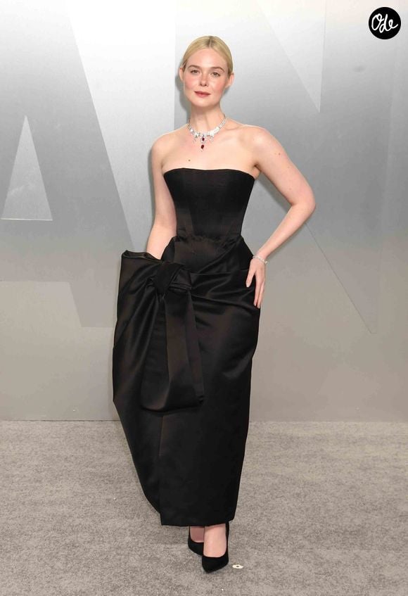 Elle Fanning aux Oscars, le 15 Mars 2026. 

© Bestimage