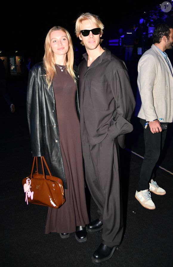 Dorian Laudquie et Diane Teppaz se sont mariés il y a quelques mois seulement. 

Dorian Lauduique (Ofenbach) et de Diane Teppaz - Jannik Sinner remporte le Rolex Paris Masters 2025 face à Félix Auger-Aliassime à la Défense Arena le 2 novembre 2025 . © Veeren/Bestimage