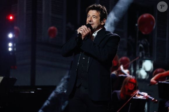 Exclusif - Patrick Bruel lors de l'enregistrement de l'émission "Serge Lama, le dernier rappel" présentée par F. Bollaert, diffusée le vendredi 21 novembre 2025 sur France 3 à 21h10, au théâtre Marigny à Paris, France, le 29 avril 2025. © Clovis-Moreau/Bestimage