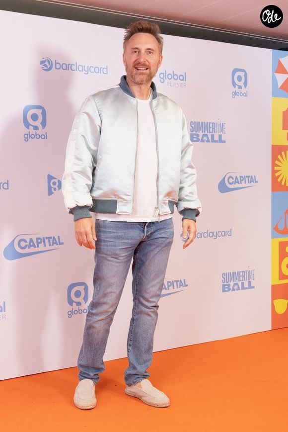 David Guetta participe au photocall du Capital Summertime 2024 au stade de Wembley à Londres, le 16 juin 2024. © Backgrid UK/Bestimage